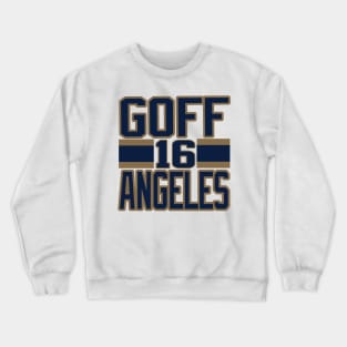 Los Angeles LYFE Goff Angeles! Crewneck Sweatshirt